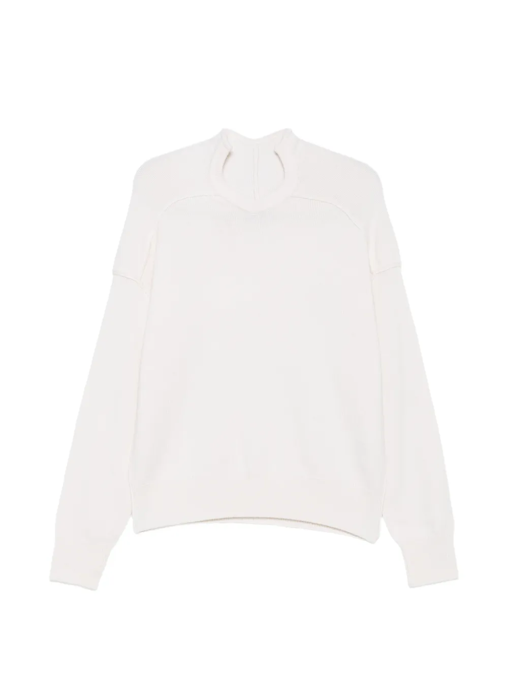 Coperni cut-out drop-shoulder sweater - Weiß