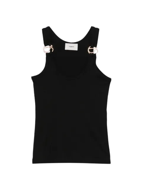 Coperni buckle-detail ribbed tank top