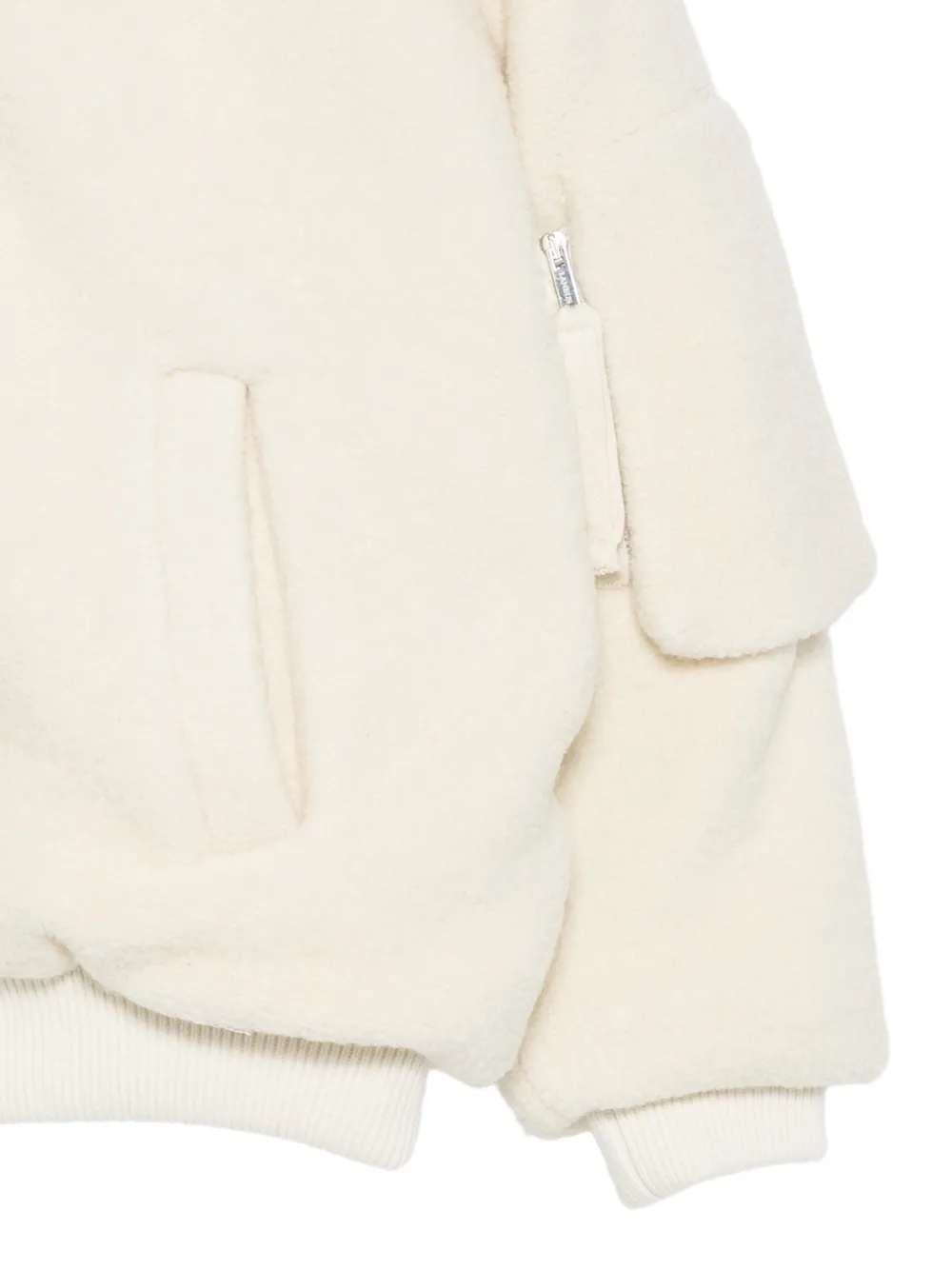 Laneus Bomberjack met rits Beige