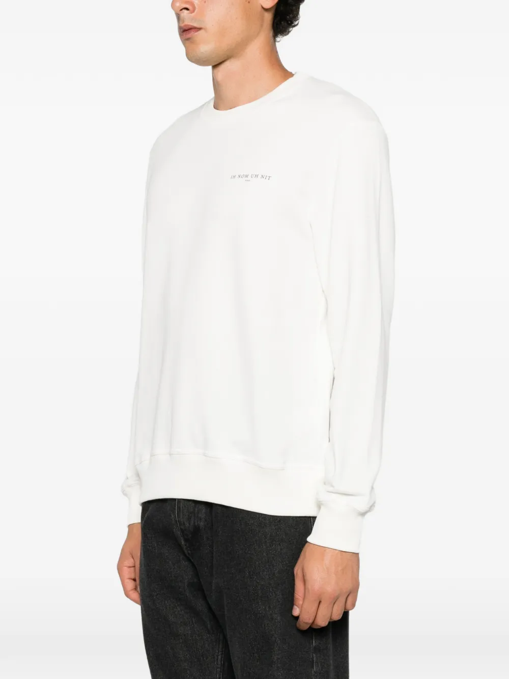 Ih Nom Uh Nit logo-print sweater Wit