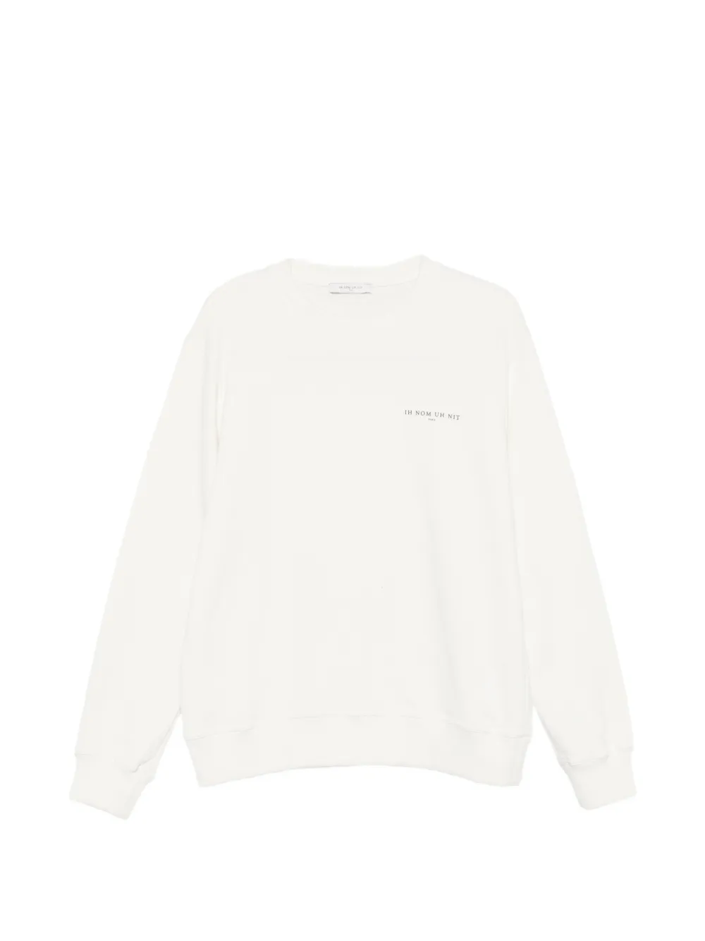 Ih Nom Uh Nit logo-print sweater Wit