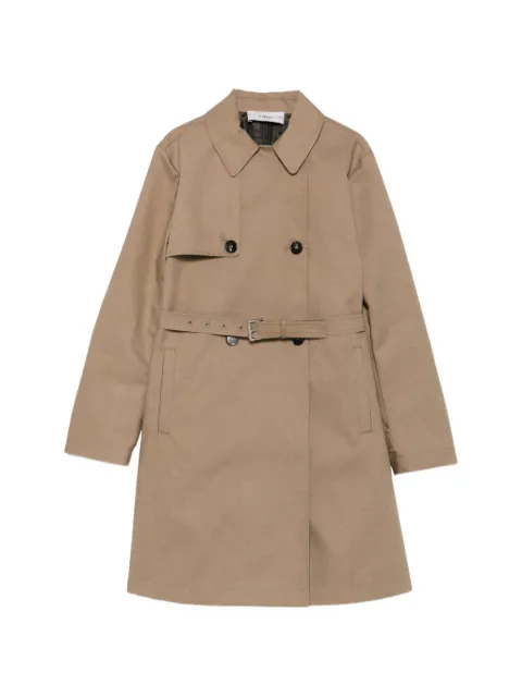 Fendi Kids double-breasted belted trench coat