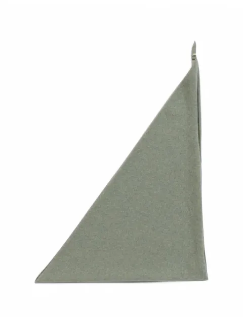 extreme cashmere triangle-shape scarf