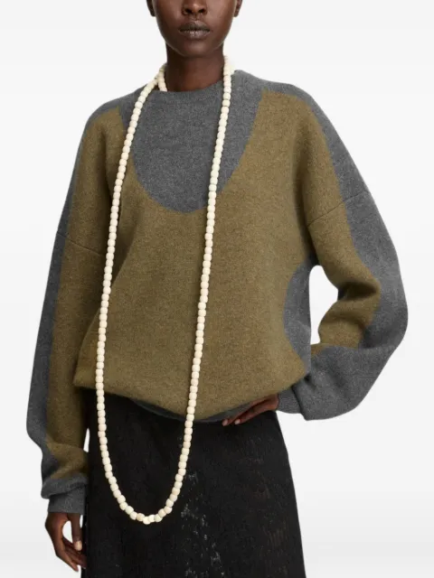 extreme cashmere Trompe cashmere sweater