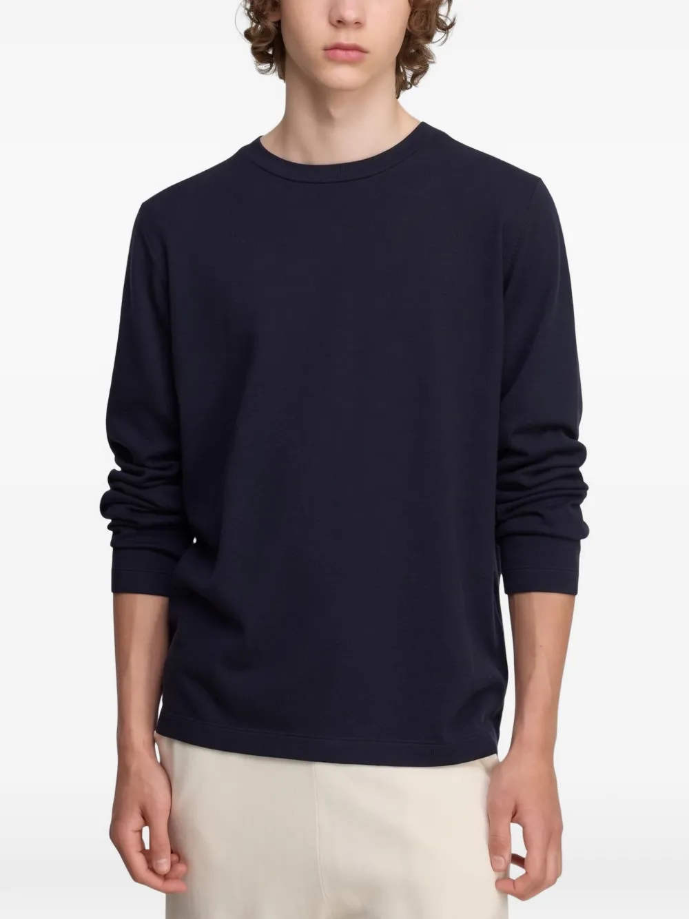 extreme cashmere Jones T-shirt met lange mouwen Blauw