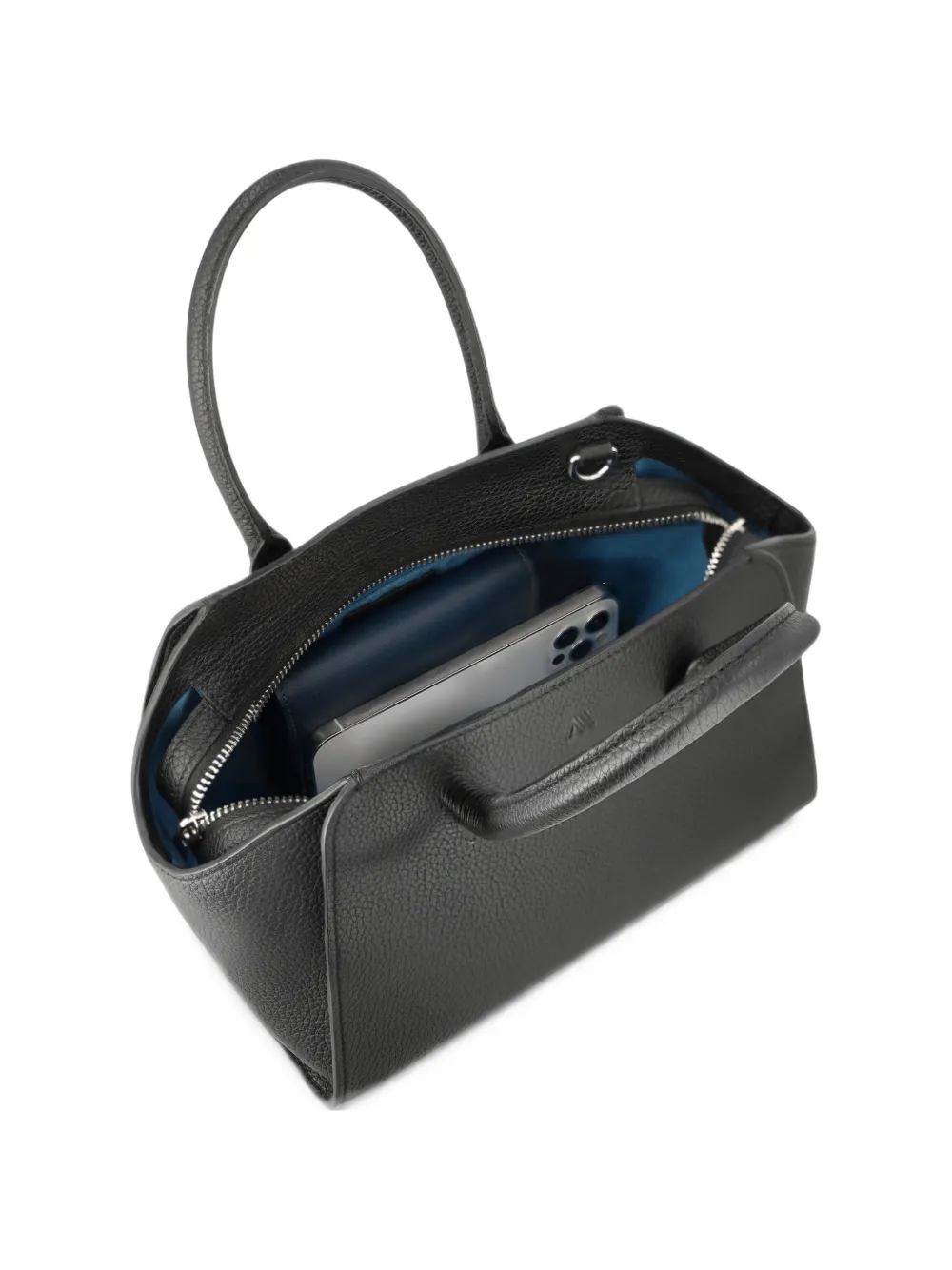 KAAI mini Voyager grained leather tote bag