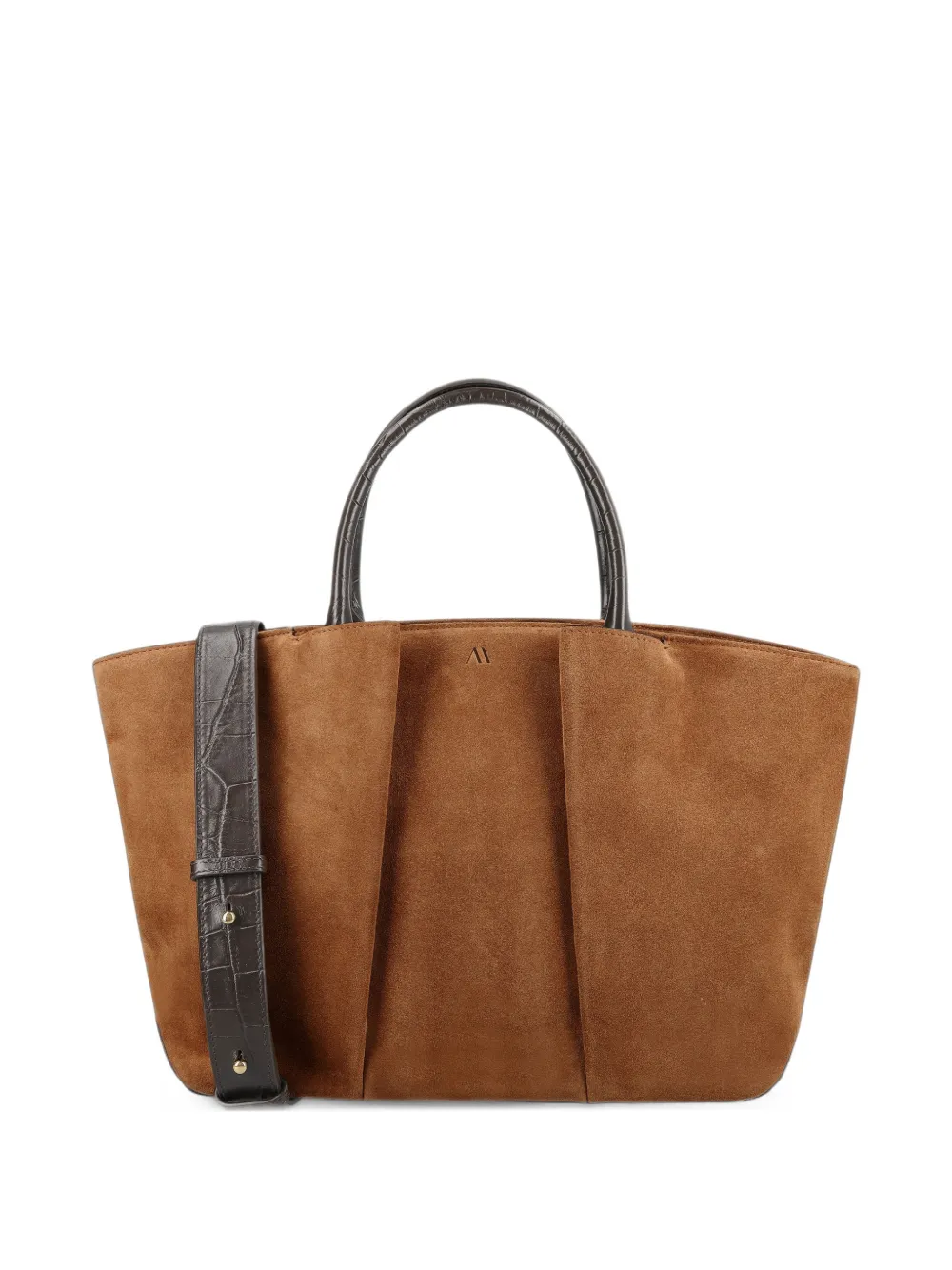 KAAI mini Horizon suede tote bag