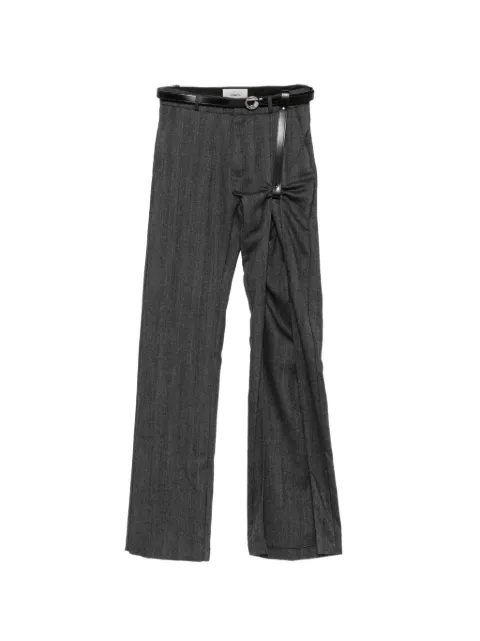 Coperni herringbone-pattern wool trousers