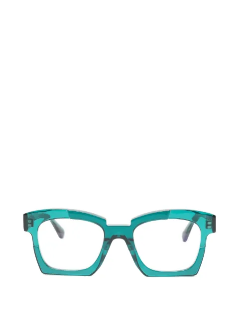 Kuboraum K5 geometric-frame glasses