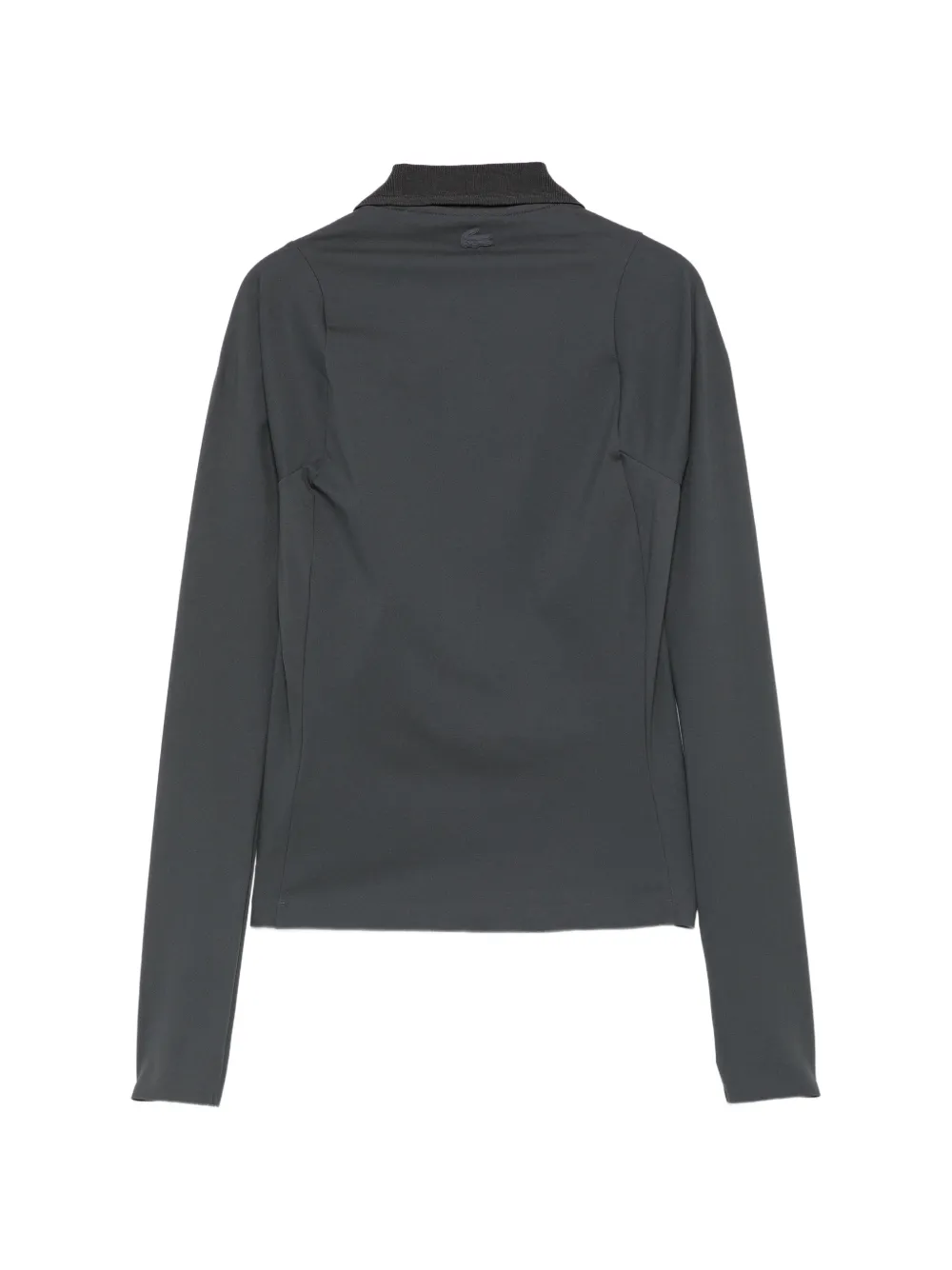 Lacoste graphic-print long-sleeve T-shirt Grijs