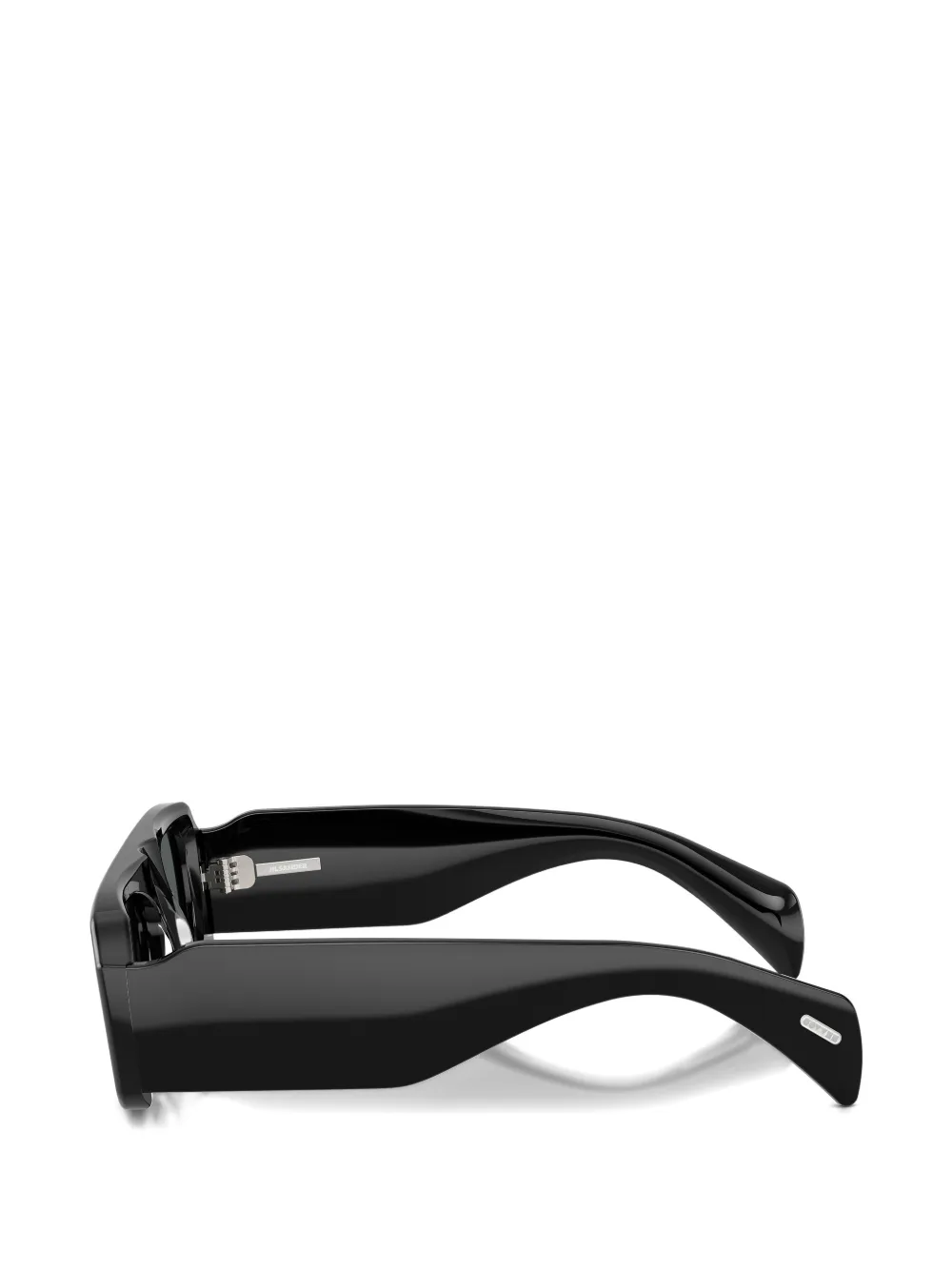 Oliver Peoples Edition 4 rectangle-frame sunglasses Zwart