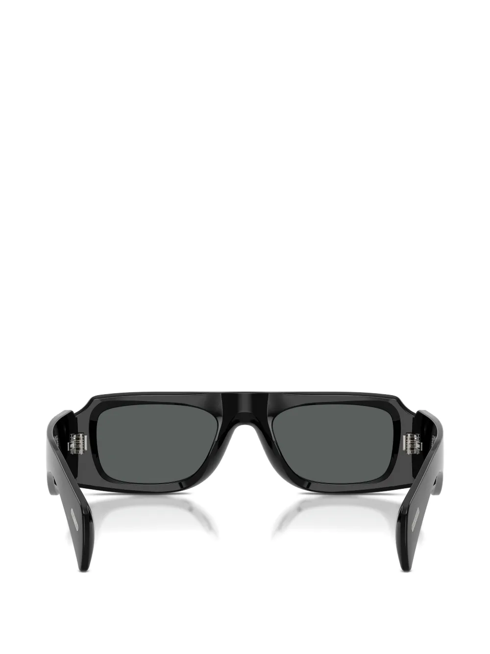 Oliver Peoples Edition 4 rectangle-frame sunglasses Zwart