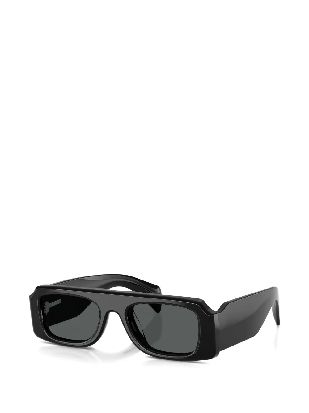Oliver Peoples Edition 4 rectangle-frame sunglasses Zwart