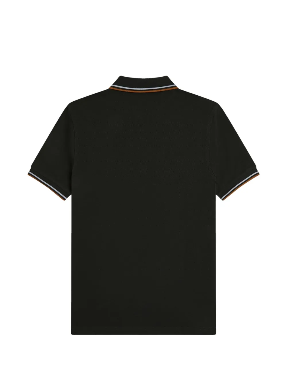 Fred Perry M3600 poloshirt met dubbele afwerking Zwart