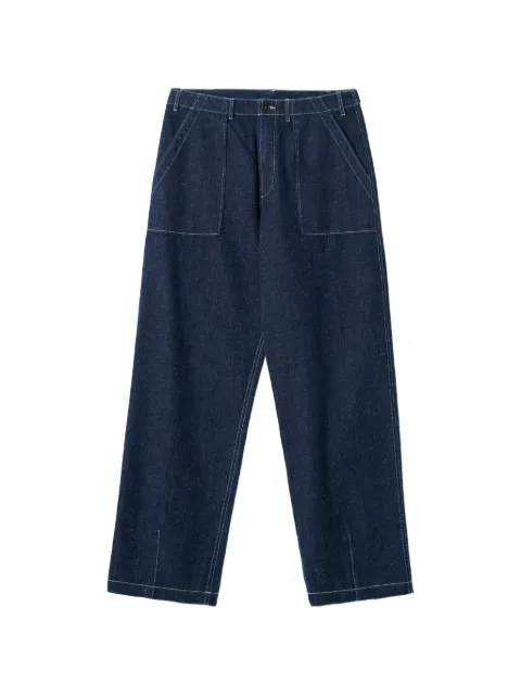 Universal Works Trooper contrast-stitch jeans