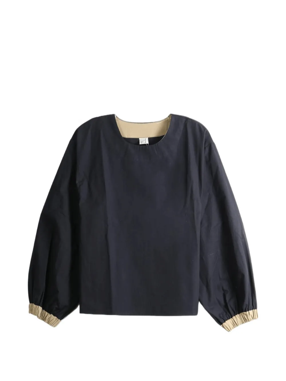 Baserange Tomo-Co long-sleeve blouse Blauw