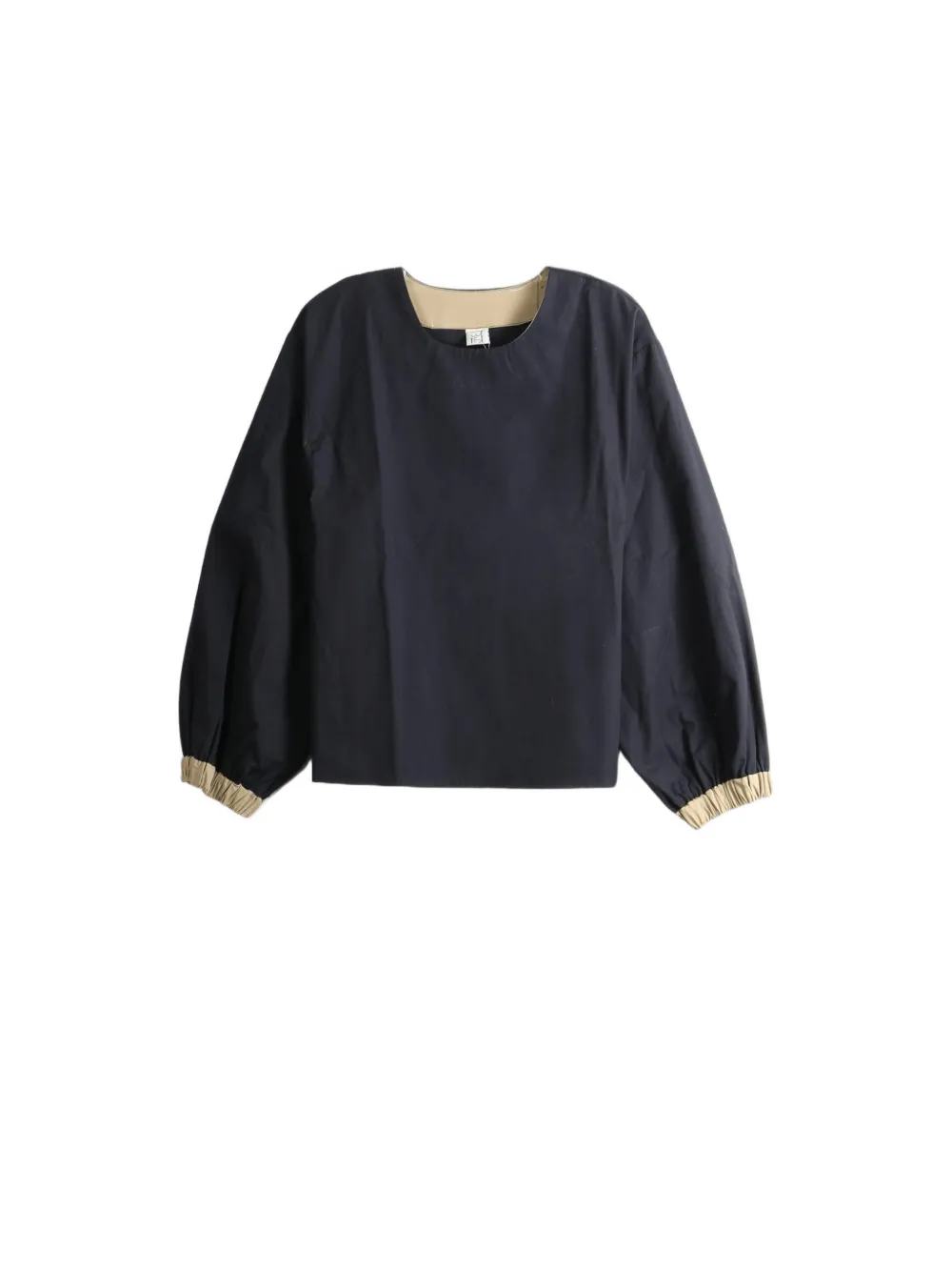 Baserange Tomo-Co long-sleeve blouse Blauw
