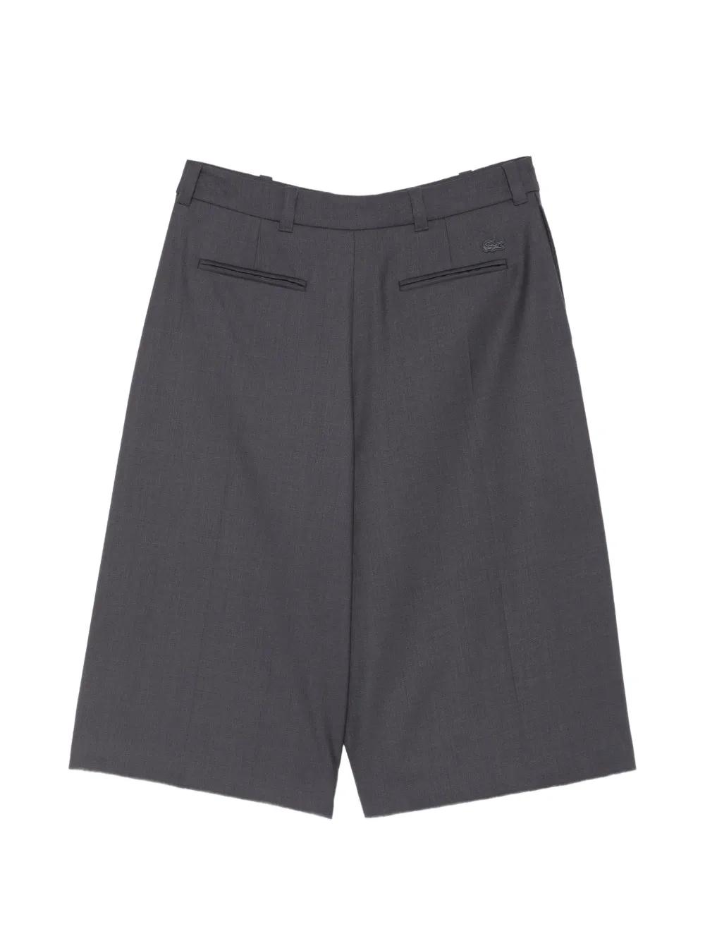Lacoste pleated shorts Grijs