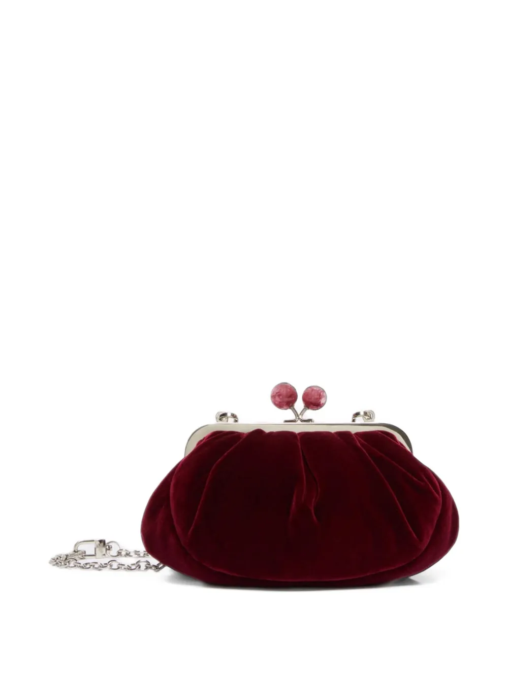 Weekend Max Mara Pasticino fluwelen clutch Rood