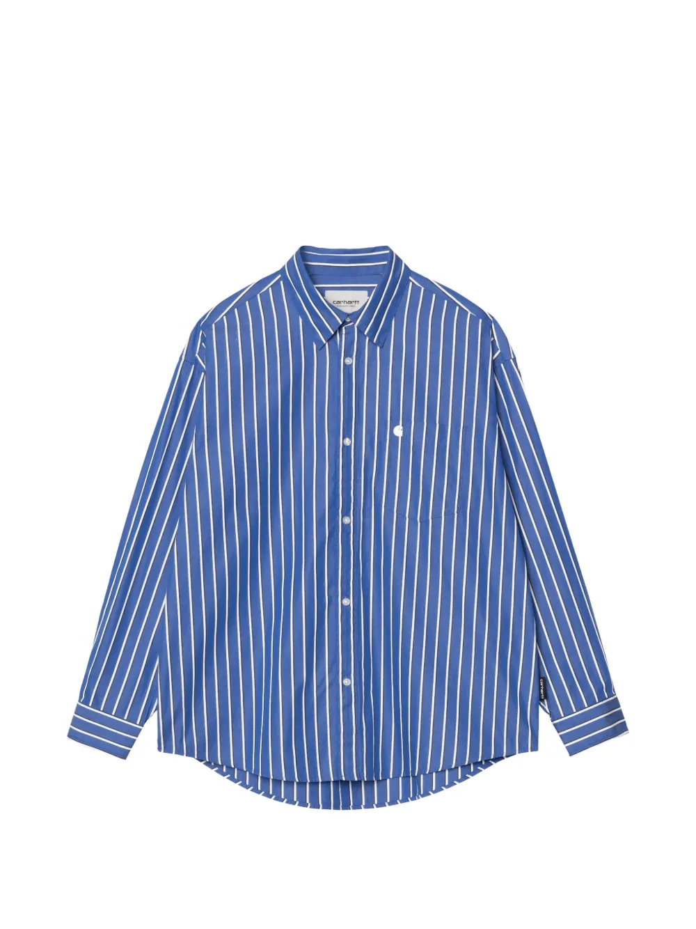 Carhartt WIP L S Gowan overhemd Blauw