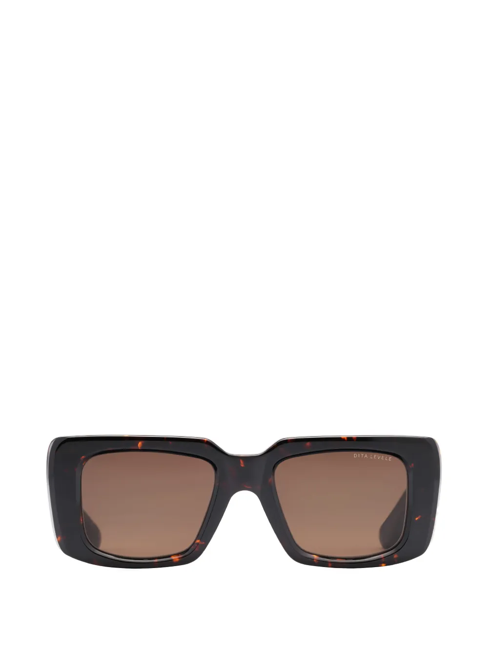 Dita Eyewear Levele rectangle-frame sunglasses - Marrone