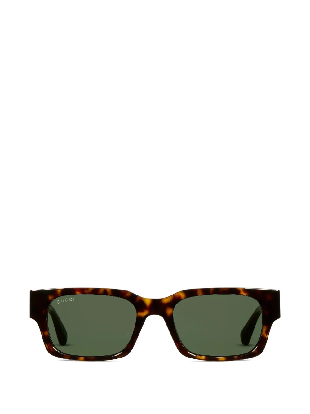 Gucci Eyewear rectangular-frame sunglasses - Marrone