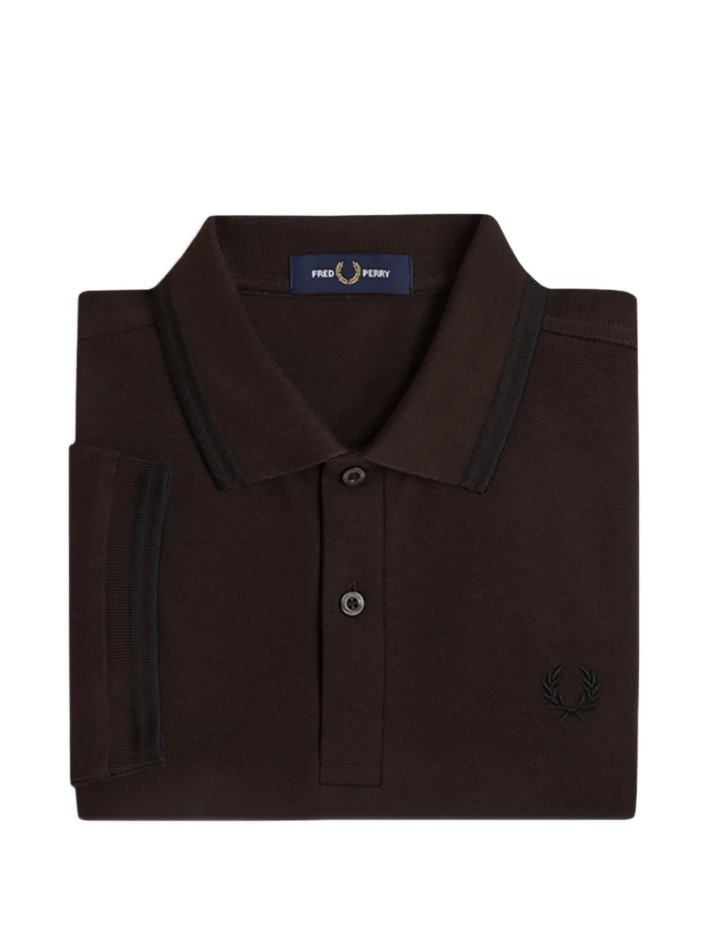 Fred Perry Poloshirt met logo Bruin