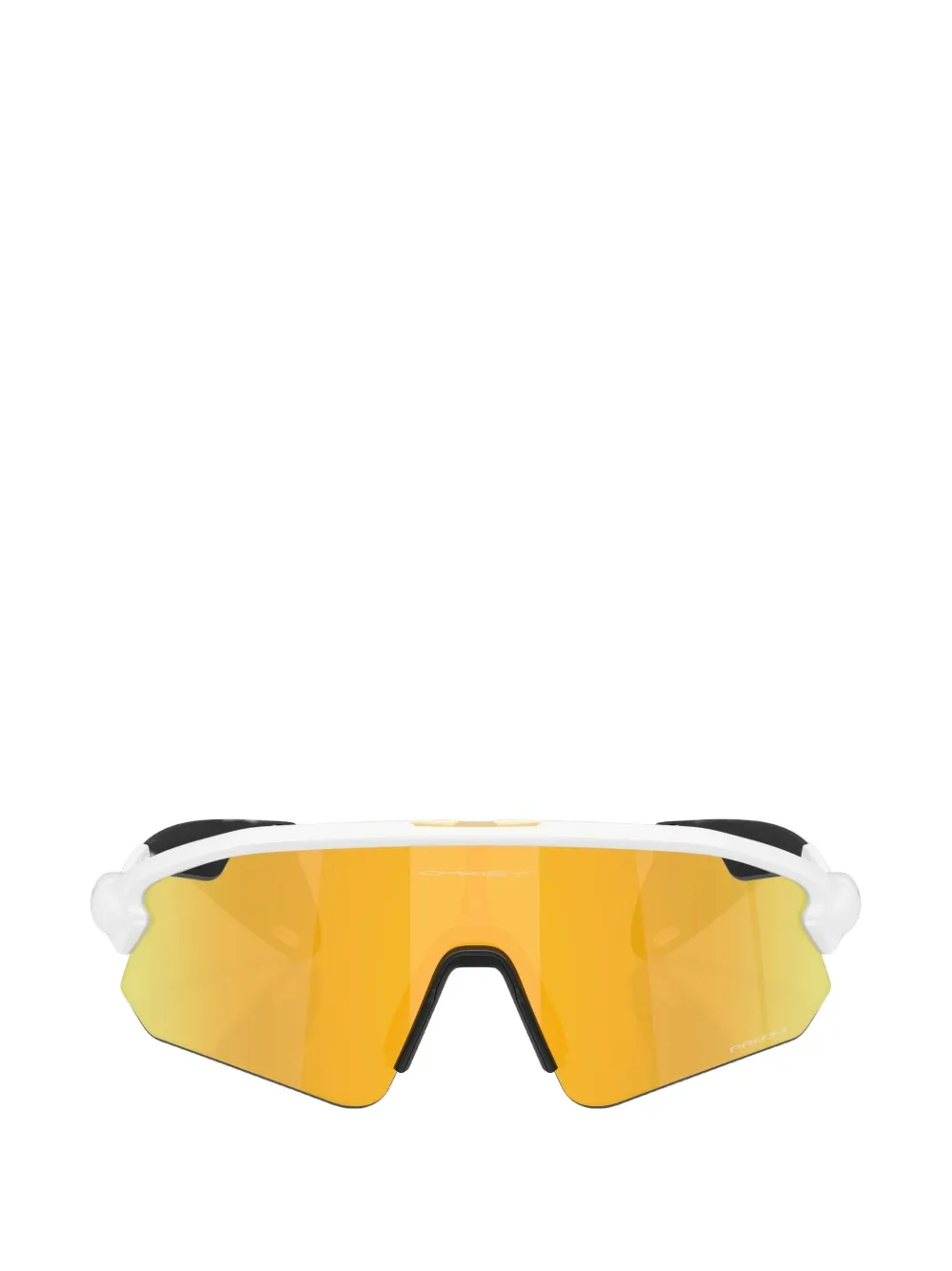 Oakley geometric-frame sunglasses - Bianco
