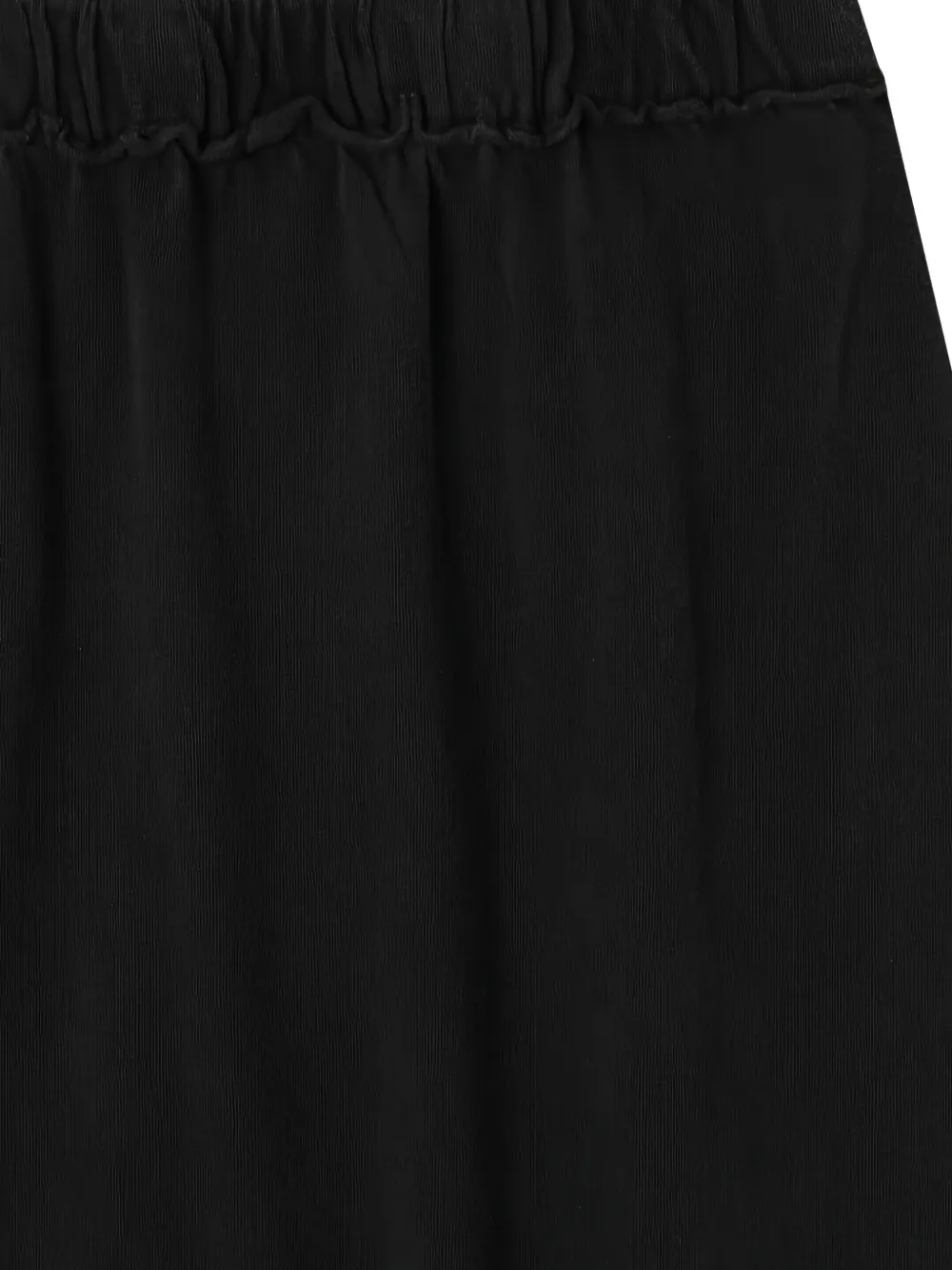 American Vintage elasticated-waistband midi skirt Zwart