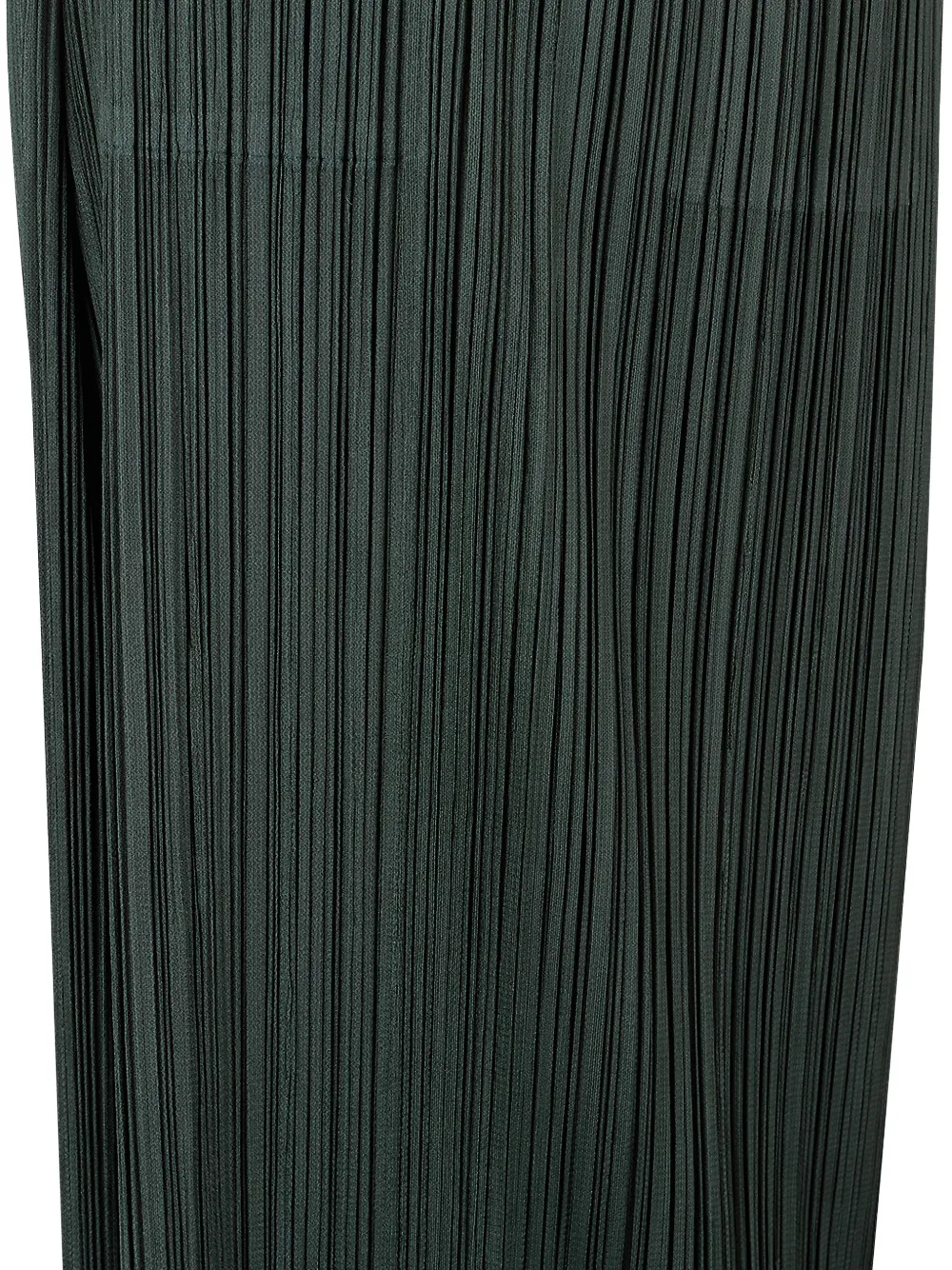 Pleats Please Issey Miyake August pleated trousers Groen