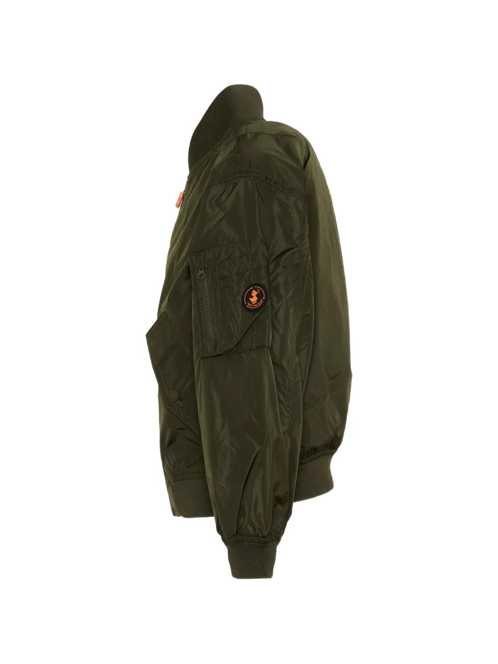 Save The Duck Kids Bomberjack met logopatch Groen
