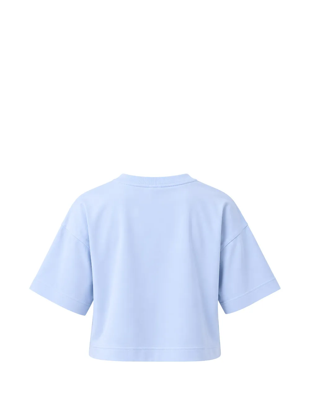 Max Mara T-shirt met logoprint Blauw