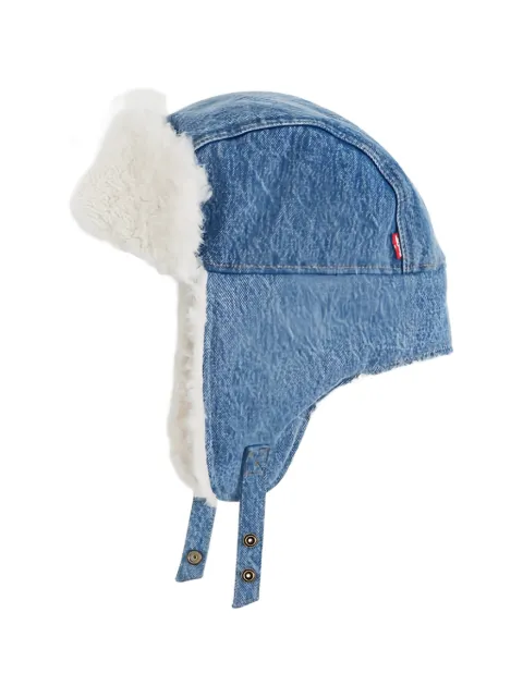 Levi's chapeau en jean à doublure en polaire