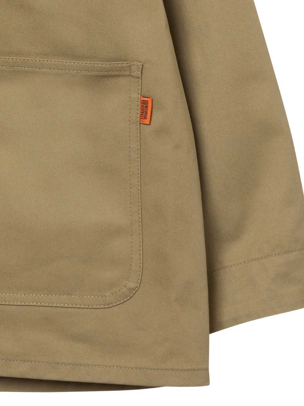 UNIVERSAL OVERALL Shirtjack met vier zakken Beige