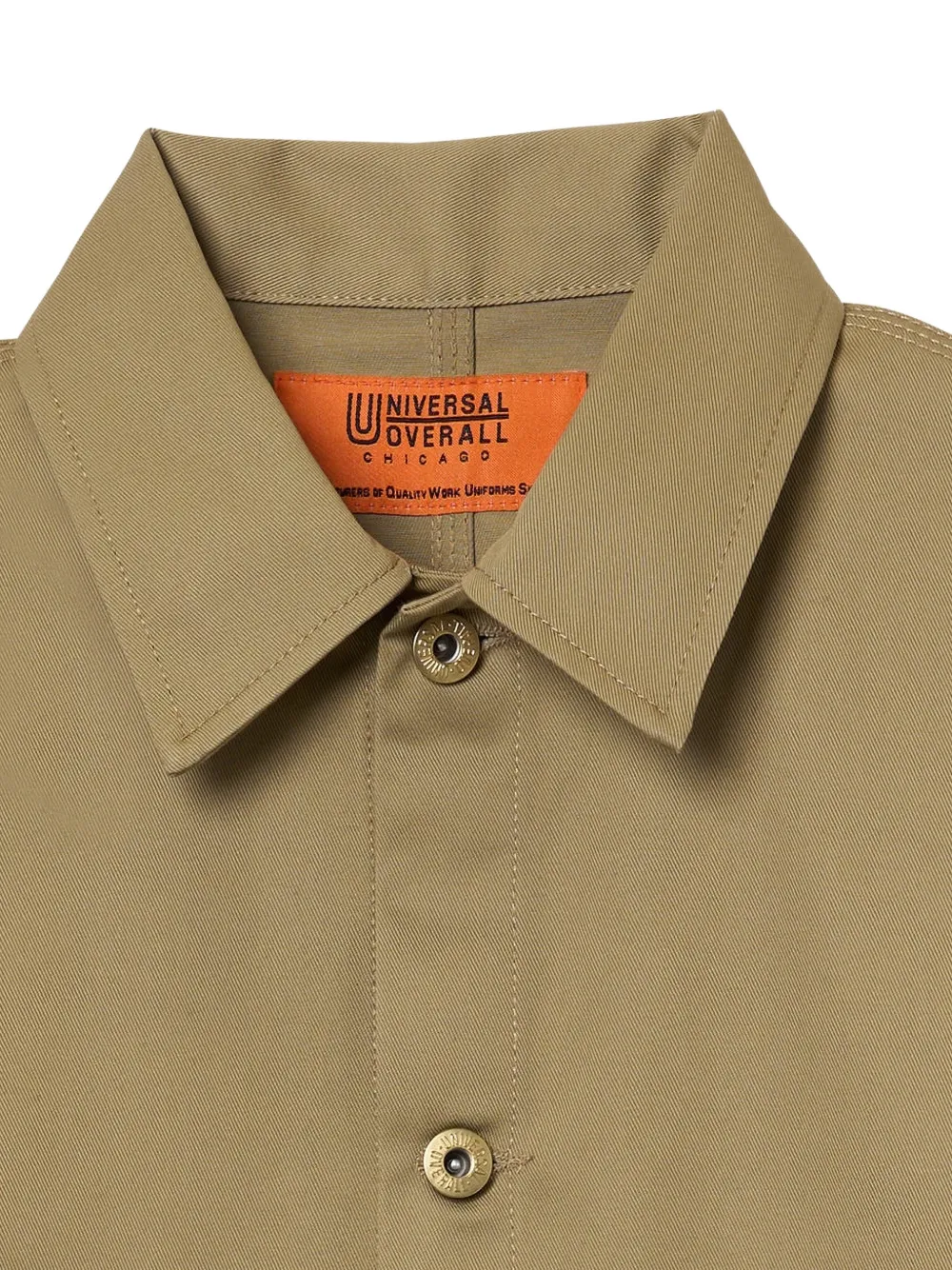 UNIVERSAL OVERALL Shirtjack met vier zakken Beige