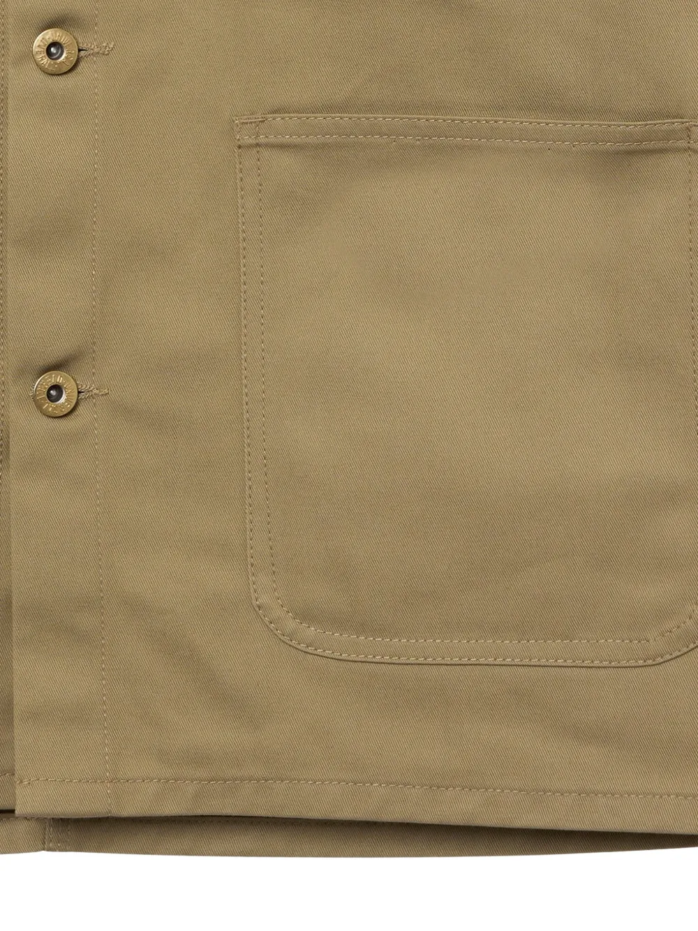 UNIVERSAL OVERALL Shirtjack met vier zakken Beige