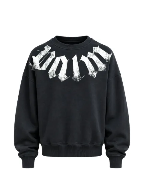 Palm Angels big-neck logo loose sweatshirt