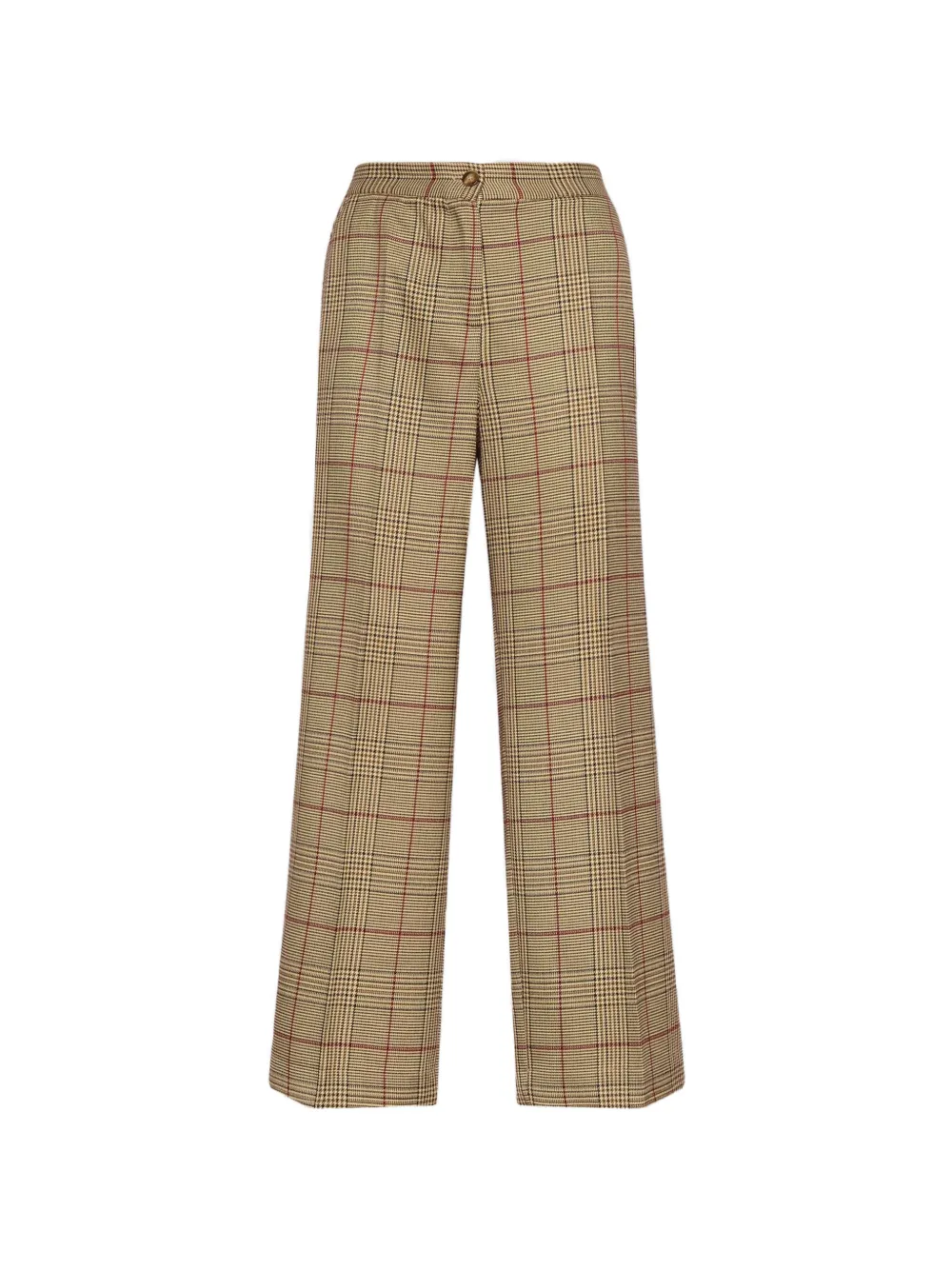 ELENA MIRÒ pantalon à motif Prince de Galles - Tons neutres ELENA MIRÒ pantalon à motif Prince de Galles - Tons neutres