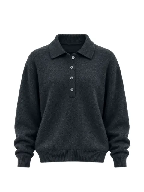 Low Classic button-up polo sweater