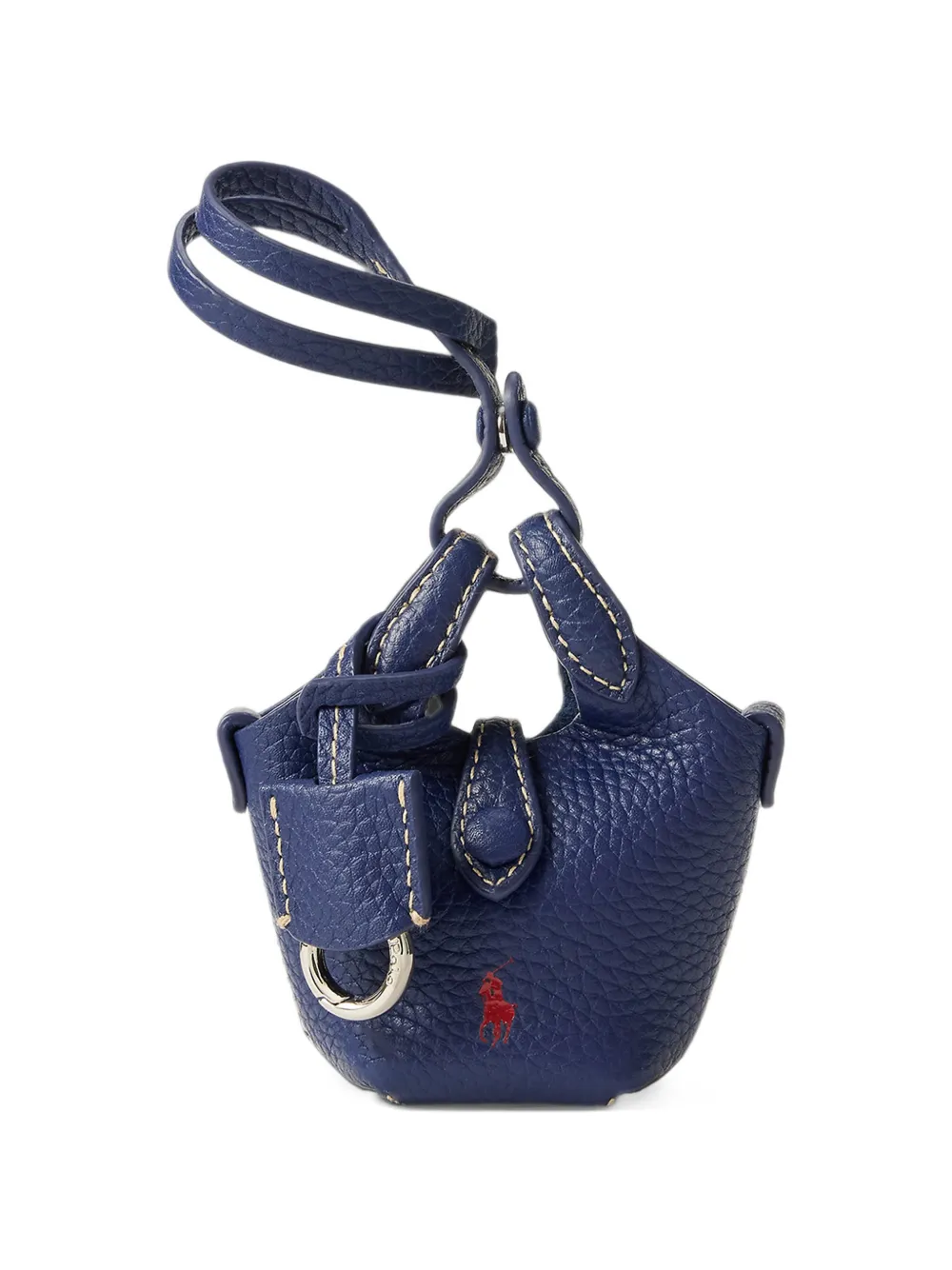 Polo Ralph Lauren Polo Play leather bag charm - Blau