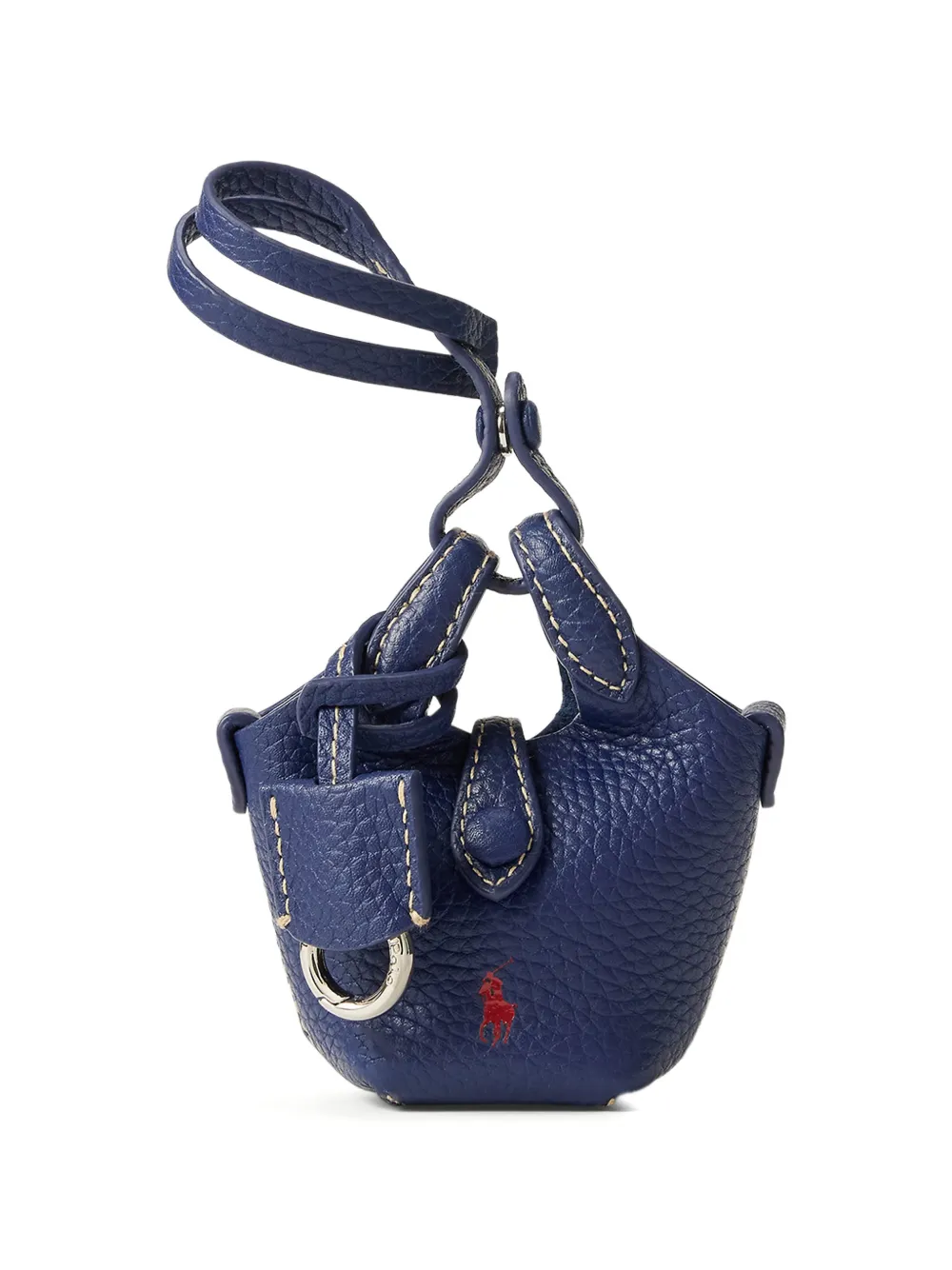 Polo Ralph Lauren Polo Play leren tassenbedel Blauw