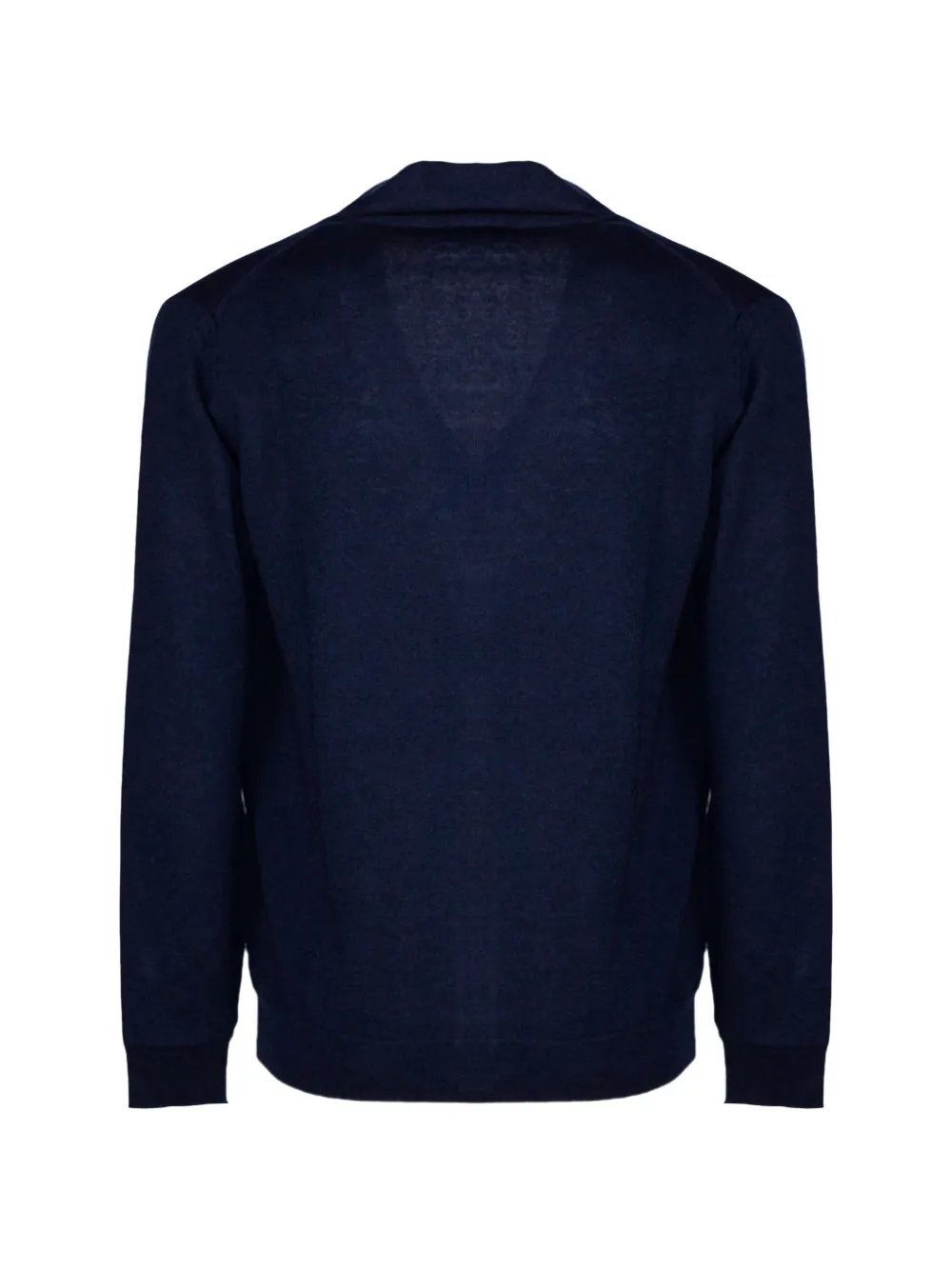 Kangra Fijngebreid vest Blauw