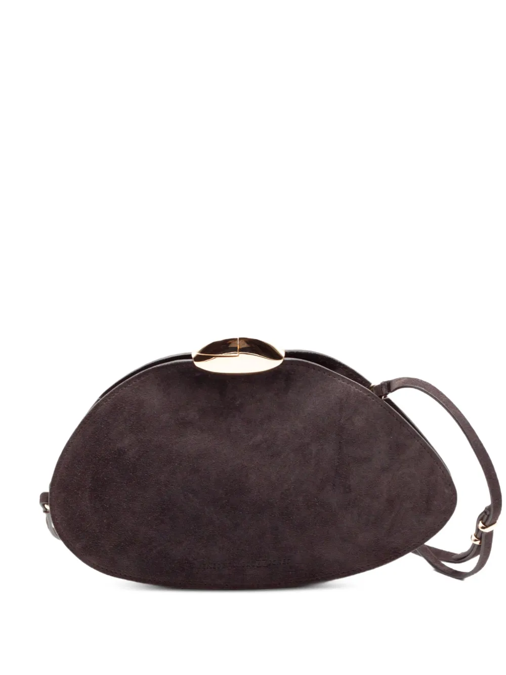 Benedetta Bruzziches Belle de Jour suede shoulder bag - Brown