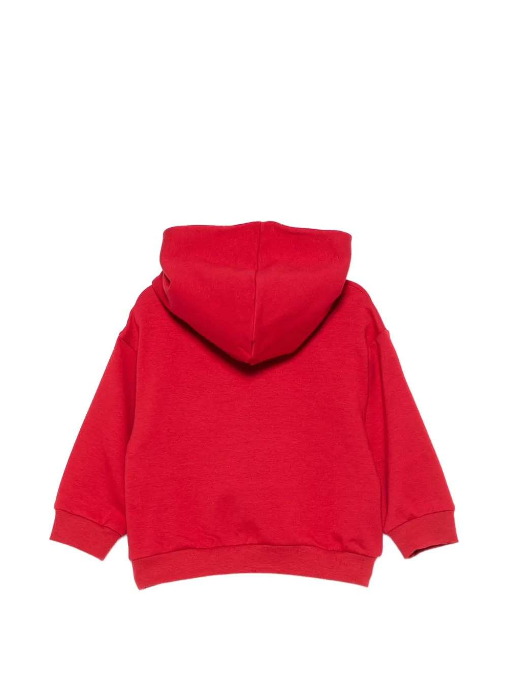 Il Gufo snowman-patch hoodie Rood