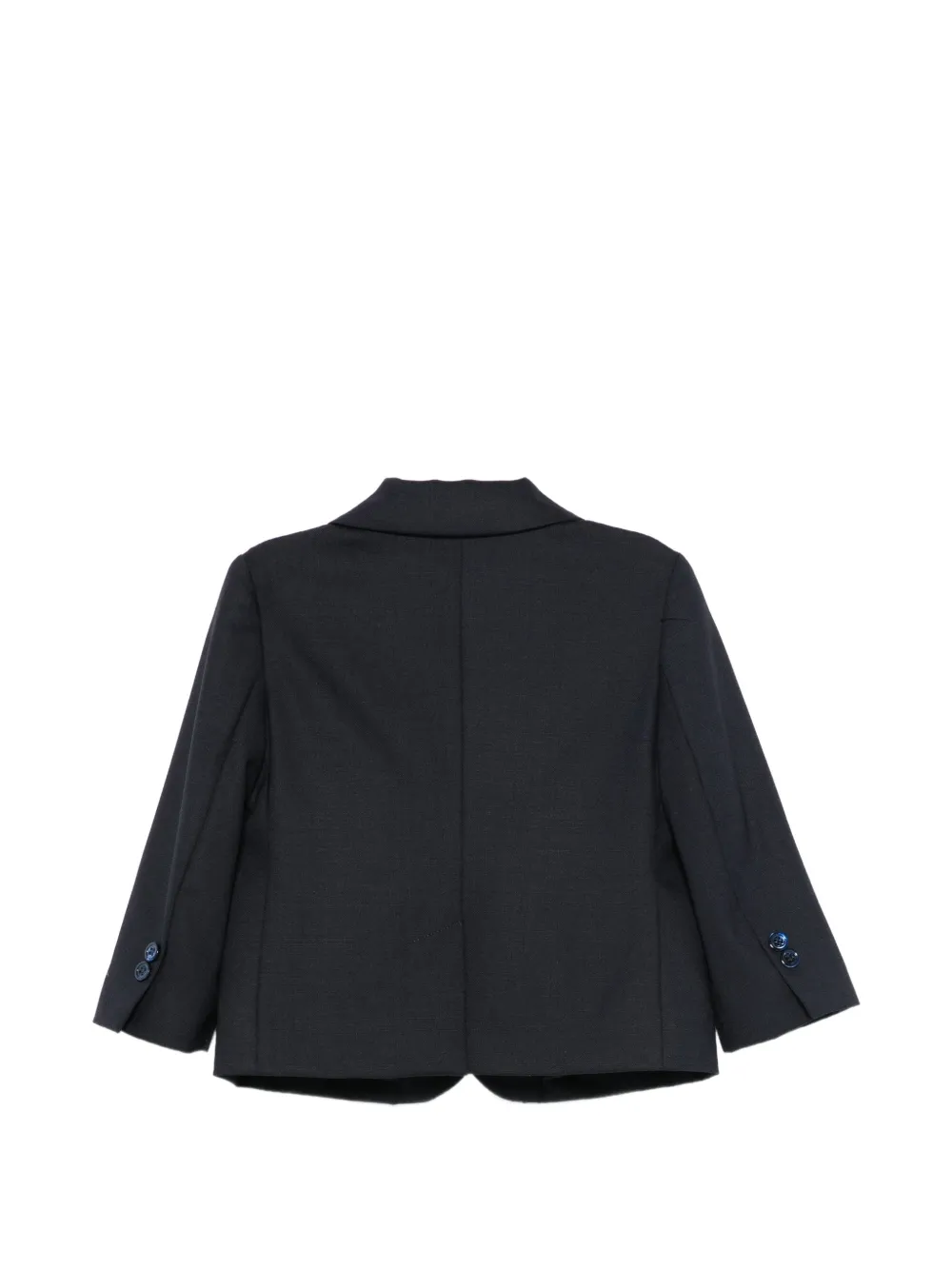 Il Gufo single-breasted blazer Blauw