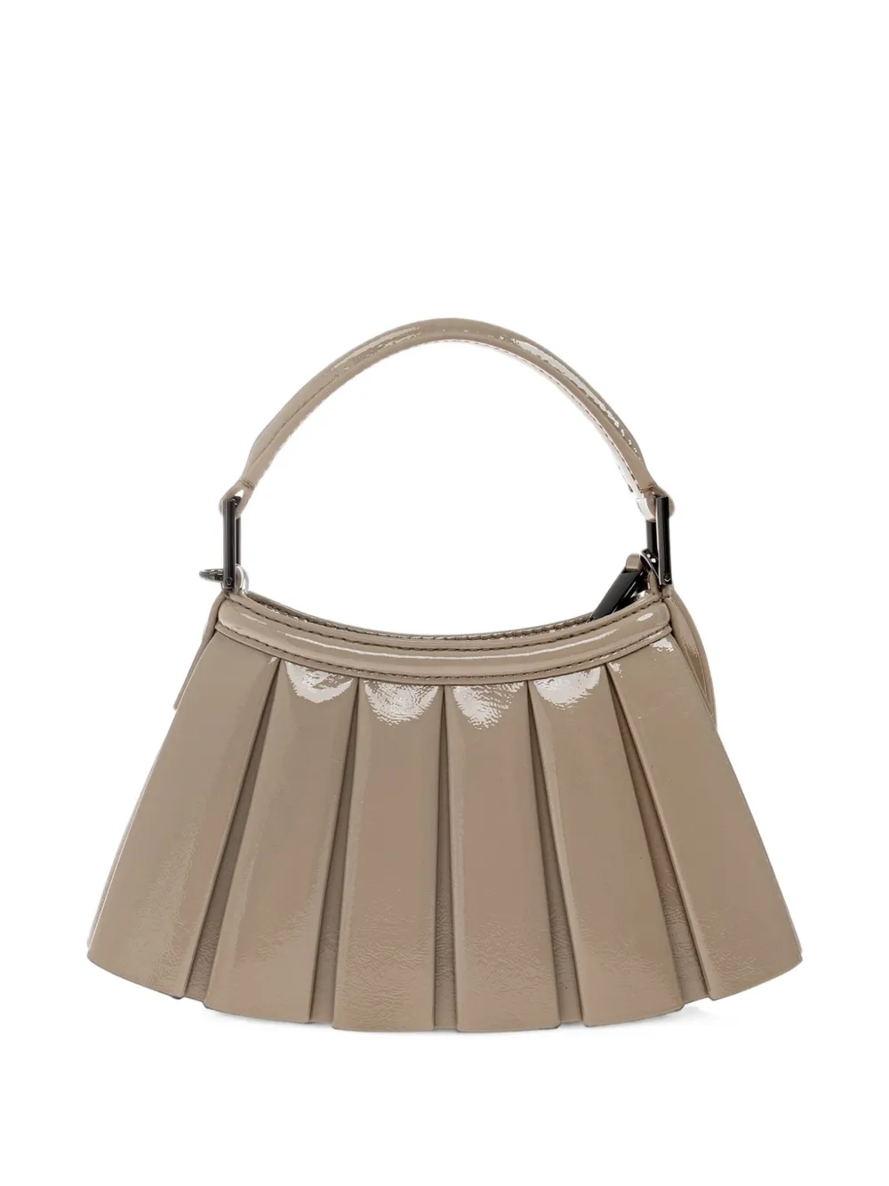 Lacoste Runway Lenglen lakleren mini-tas Beige