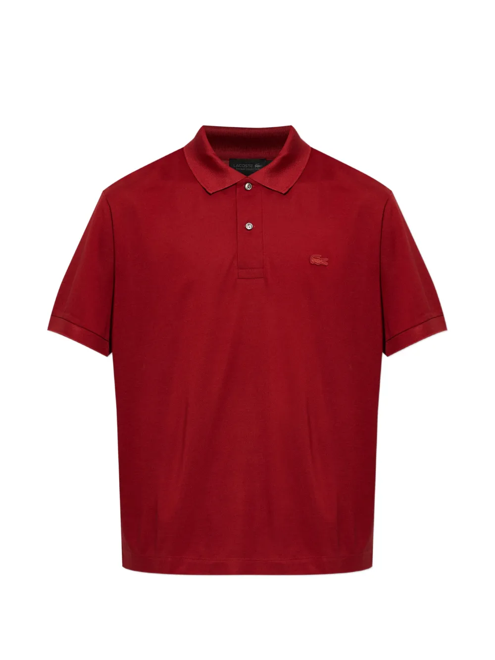 Lacoste Runway classic-fit silk piqué polo shirt