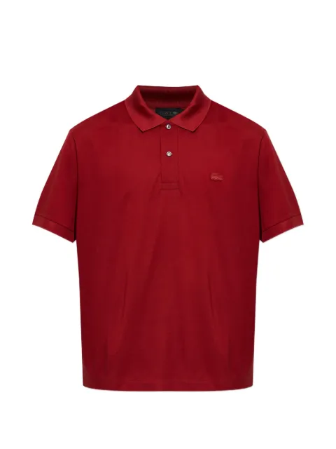 Lacoste Runway classic-fit silk piqué polo shirt
