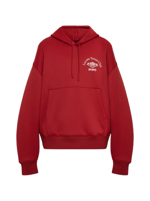 Lacoste runway oversized printed hoodie