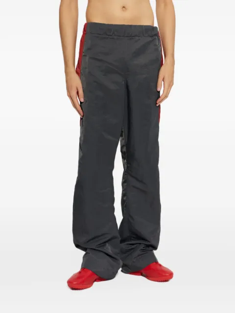 Lacoste Runway loose fit stripe detail joggers